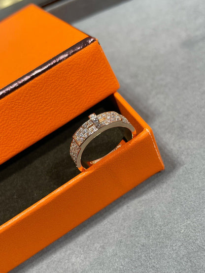 [Avelora]KELLY ROSE GOLD DIAMOND RING