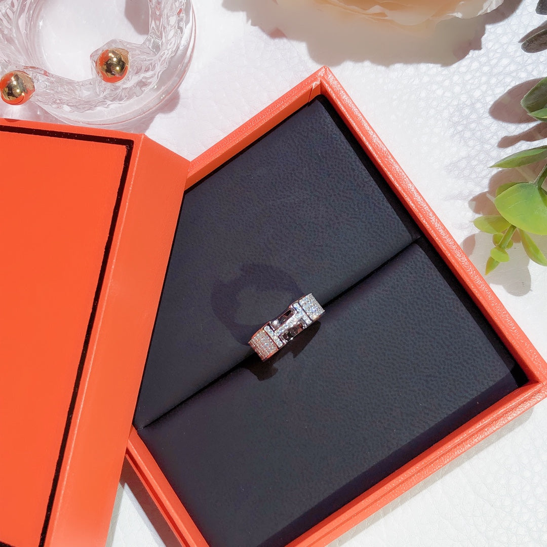 [Avelora]H RING FULL DIAMOND