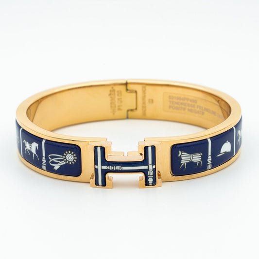[Avelora]H BRACELET BLUE CERAMIC