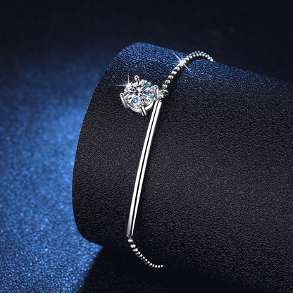 [Avelora]ELEGANT HALF-MOON CURVE MOISSANITE BRACELET