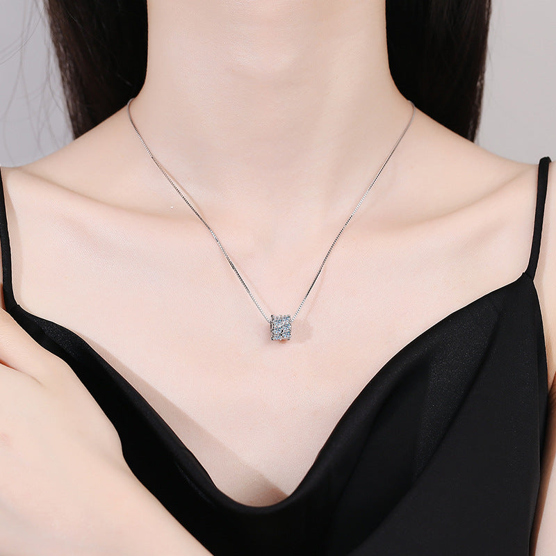 [Avelora]ELEGANT SLIM-WAIST MOISSANITE NECKLACE