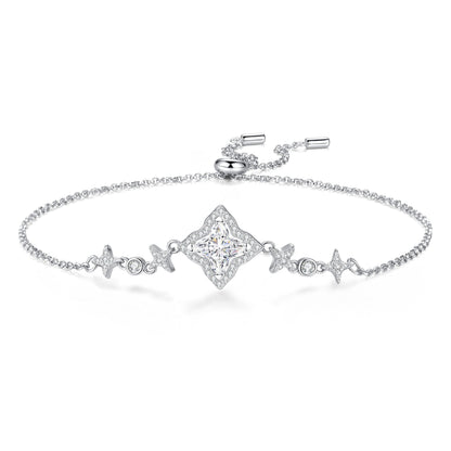 [Avelora]MARQUISE-CLOVER MOISSANITE BRACELET