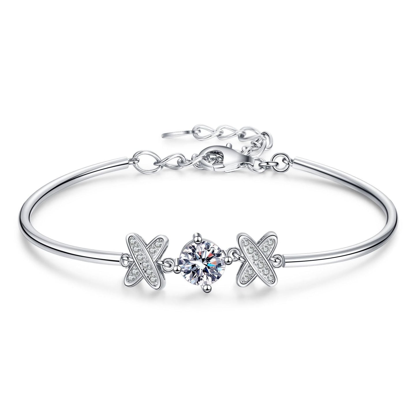 [Avelora]ELEGANT BOW-KNOT MOISSANITE BRACELET