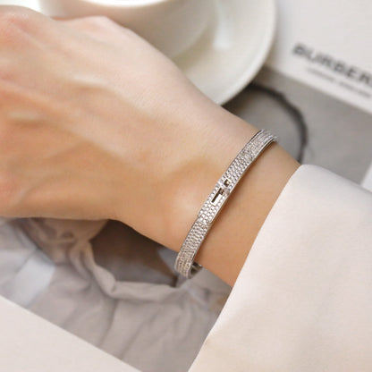 [Avelora]KELLY BRACELET DIAMOND PAVED