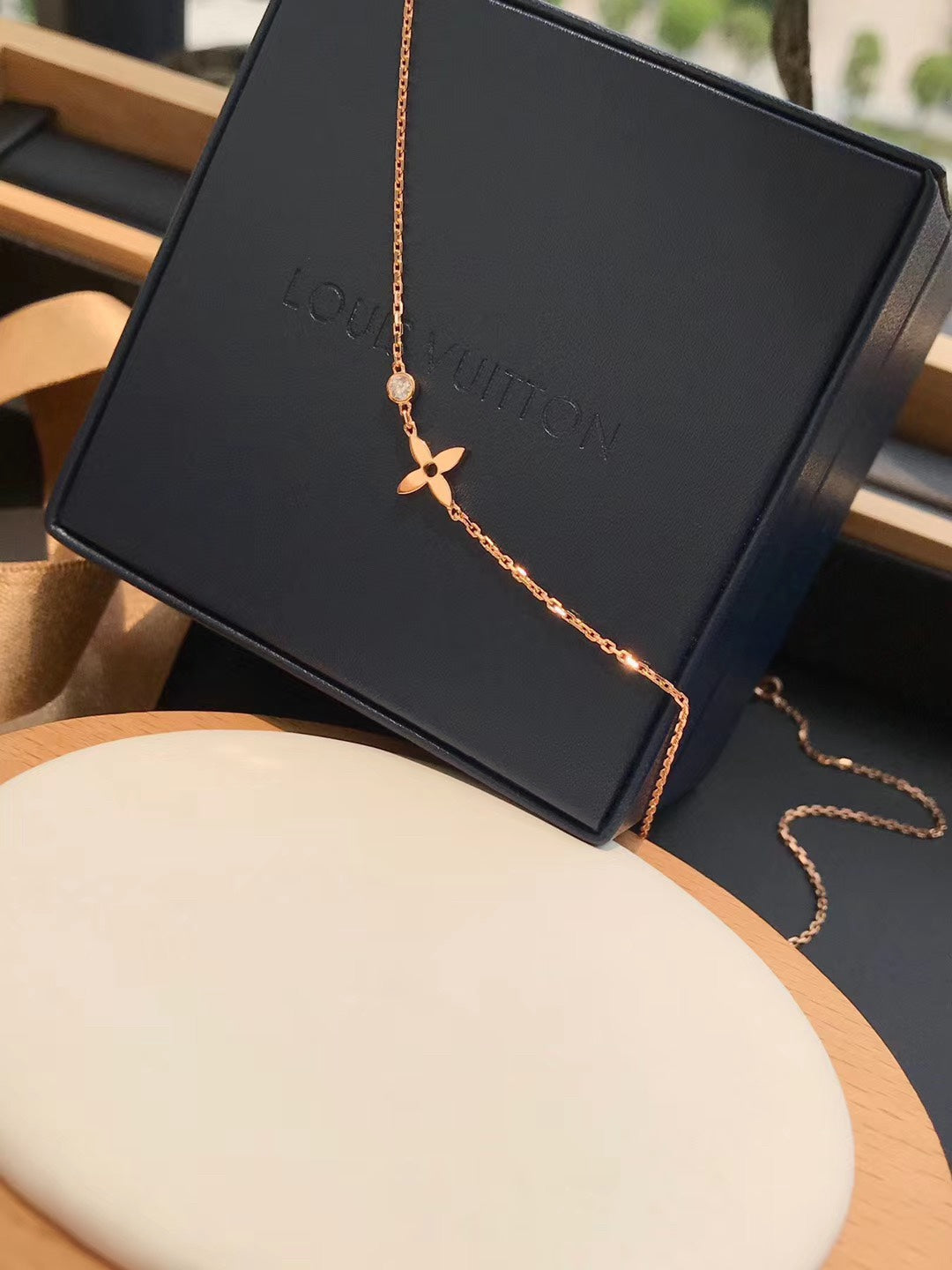 [Avelora]BLOSSOM PENDANT ROSE GOLD AND DIAMOND