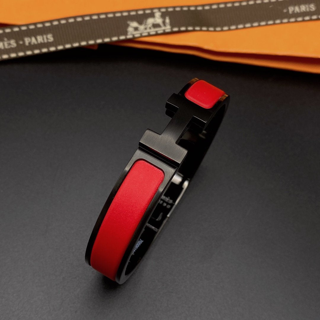 [Avelora]CLIC HM SO BLACK RED BRACELET