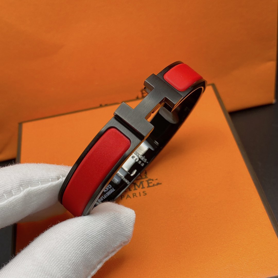 [Avelora]CLIC HM SO BLACK RED BRACELET