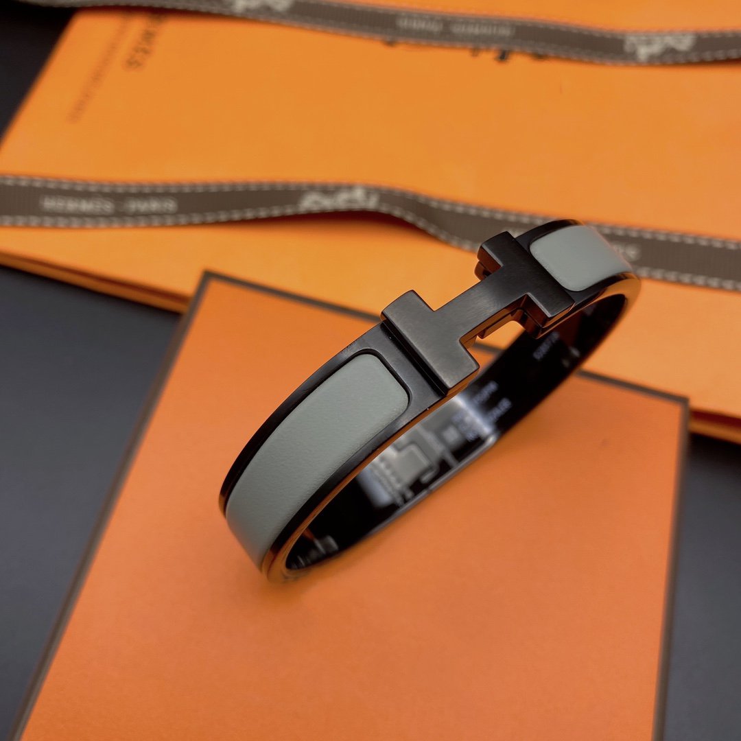 [Avelora]CLIC HM SO BLACK GREY BRACELET
