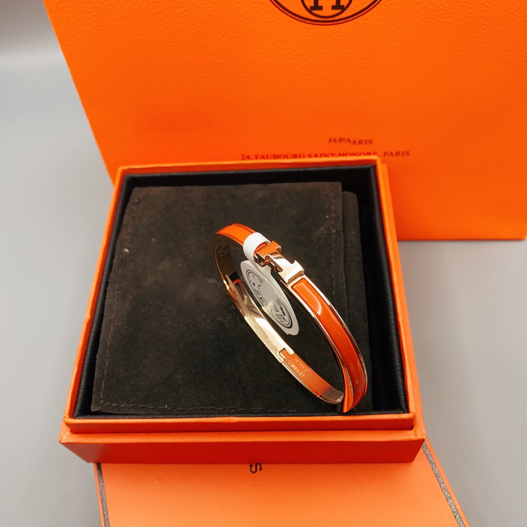 [Avelora]CLASSIC HM CLIC RED 8MM ENAMEL BRACELET