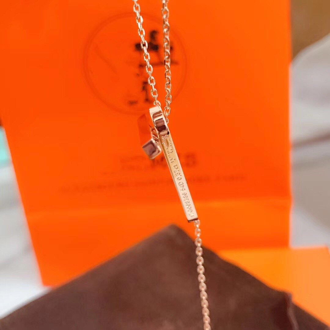 [Avelora]HM NECKLACE PLATINUM ROSE GOLD DIAMOND