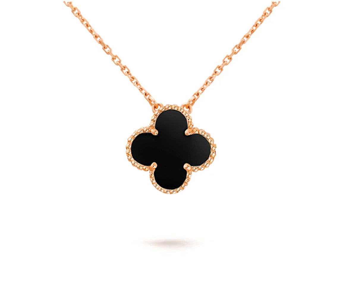 [Avelora]15MM CLOVER FLOWER PENDANT NECKLACE COLLECTION