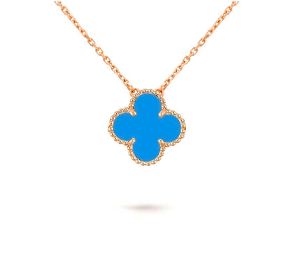 [Avelora]15MM CLOVER FLOWER PENDANT NECKLACE COLLECTION