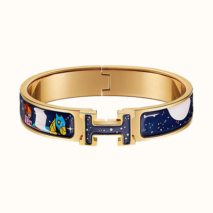[Avelora]H STAR AND MOON BRACELET 12MM