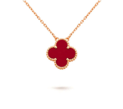 [Avelora]15MM CLOVER FLOWER PENDANT NECKLACE COLLECTION