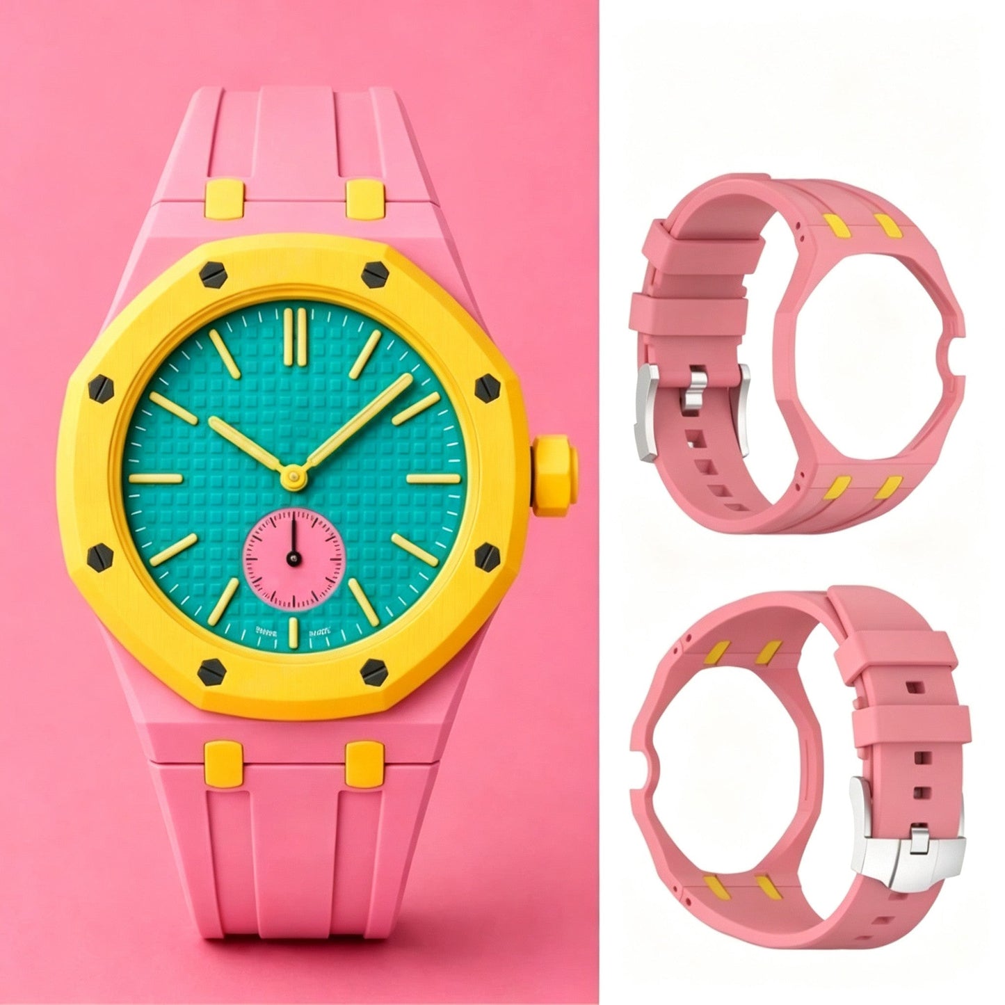 [Avelora]ROYAL OAK POP EXCLUSIVE RUBBER STRAP