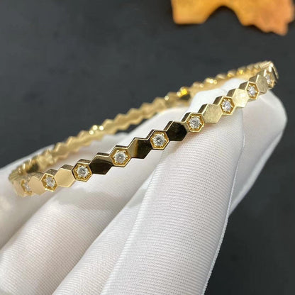 [Avelora]BEE LOVE GOLD DIAMOND BRACELET