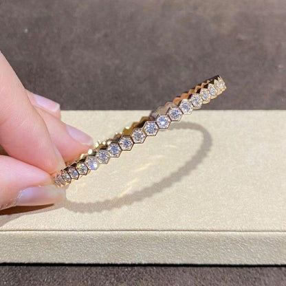 [Avelora]BEE LOVE GOLD BRACELET FULL DIAMOND