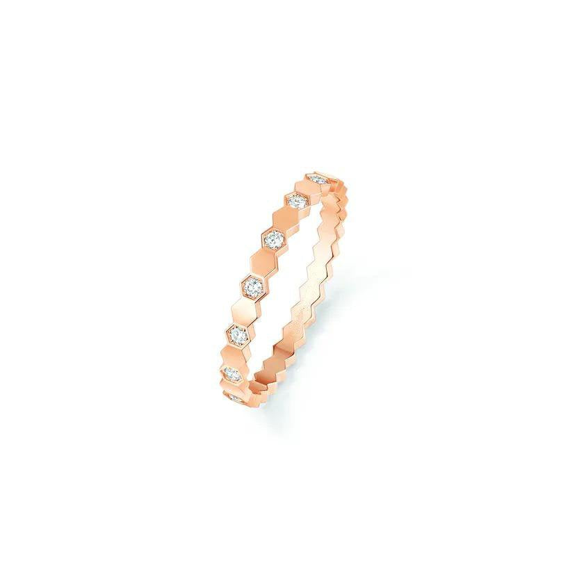 [Avelora]BEE LOVE RING ROSE GOLD DIAMOND