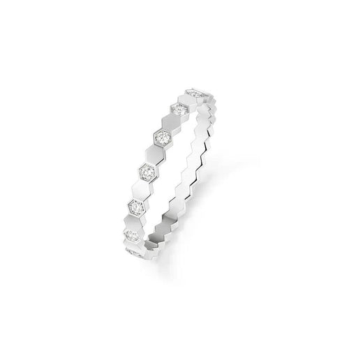 [Avelora]BEE LOVE RING SILVER DIAMOND