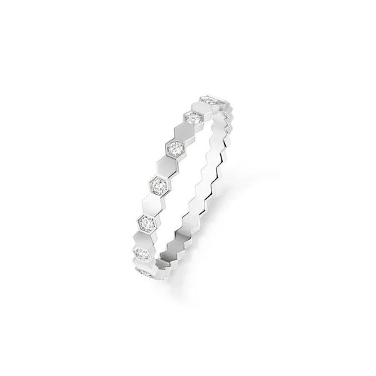 [Avelora]BEE LOVE RING SILVER DIAMOND