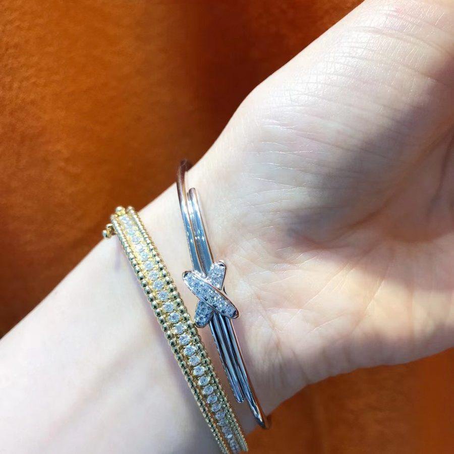 [Avelora]JEUX DE BRACELET SILVER DIAMONDS