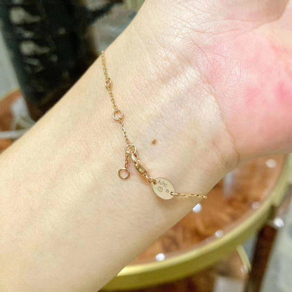 [Avelora]JEUX DE BRACELET MOP ROSE GOLD DIAMONDS