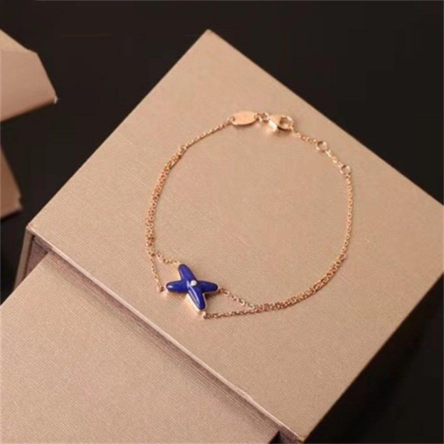 [Avelora]Hollow Design Four-Leaf Clover Flower Shape Ring