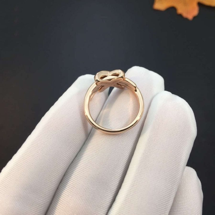 [Avelora]JEUX DE ROSE GOLD DIAMOND RING