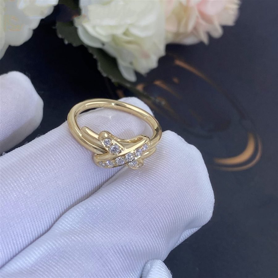 [Avelora]JEUX DE GOLD DIAMOND RING