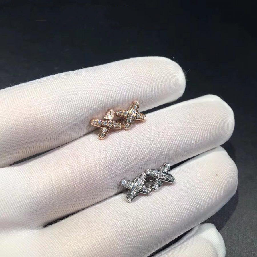 [Avelora]JEUX DE DIAMOND EARRINGS