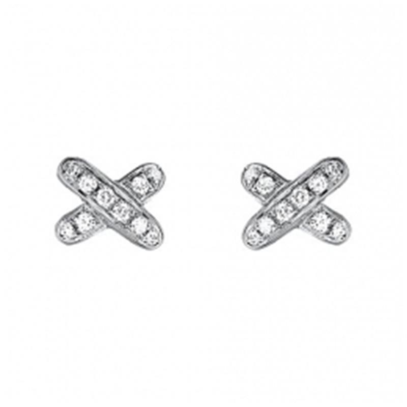 [Avelora]JEUX DE DIAMOND EARRINGS