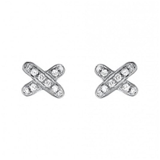 [Avelora]JEUX DE DIAMOND EARRINGS