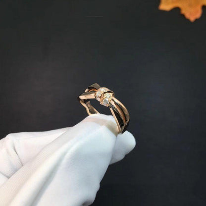 [Avelora]LIENS RING ROSE GOLD DIAMOND