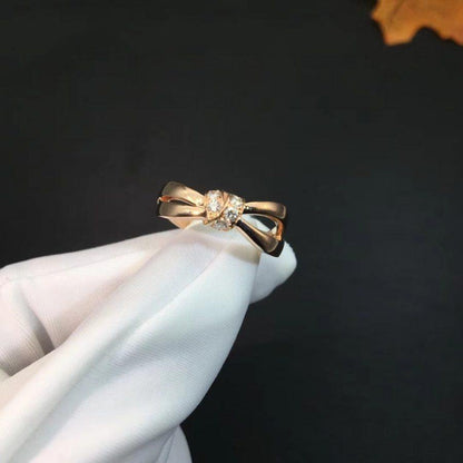 [Avelora]LIENS RING ROSE GOLD DIAMOND