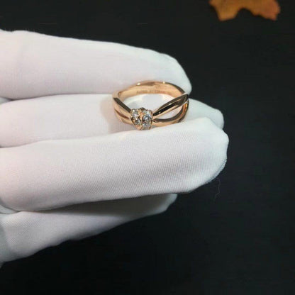 [Avelora]LIENS RING ROSE GOLD DIAMOND