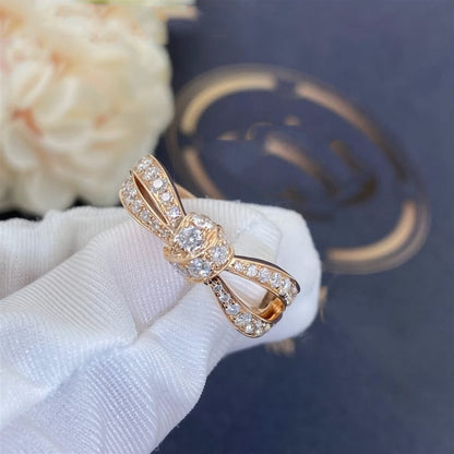 [Avelora]LIENS ROSE GOLD DIAMOND RING