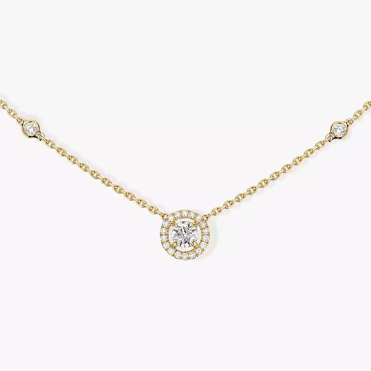 [Avelora]JOY PENDANT DIAMOND NECKLACE