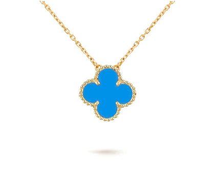 [Avelora]15MM CLOVER FLOWER PENDANT NECKLACE COLLECTION
