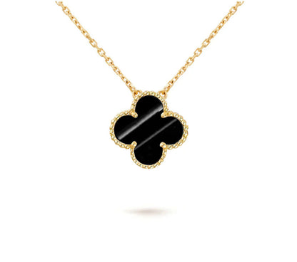 [Avelora]15MM CLOVER FLOWER PENDANT NECKLACE COLLECTION
