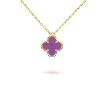 [Avelora]9.5MM MINI CLOVER PENDANT NECKLACE COLLECTION