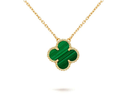 [Avelora]15MM CLOVER FLOWER PENDANT NECKLACE COLLECTION