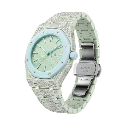 [Avelora]Royal Oak Pop Exclusive Bioceramic Case & Bioceramic Strap Full Diamond