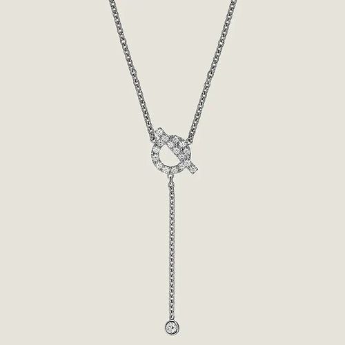 [Avelora]FINESSE SILVER DIAMOND NECKLACE
