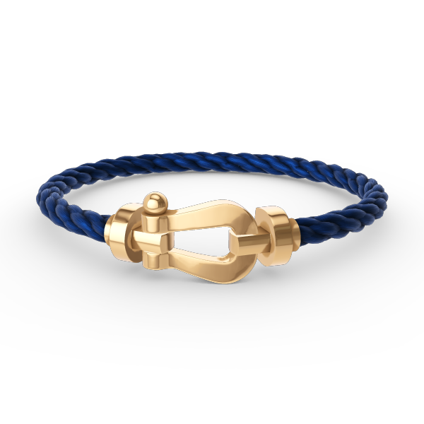 [Avelora]FORCE LARGE HORSESHOE BRACELET - GOLD