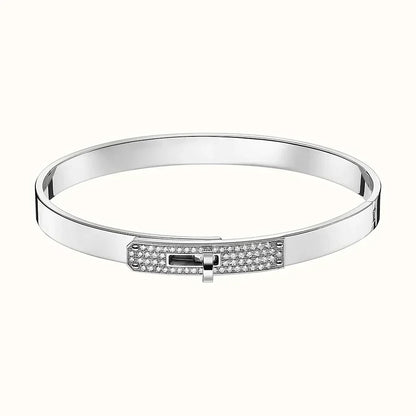 [Avelora]KELLY SILVER DIAMOND BRACELET