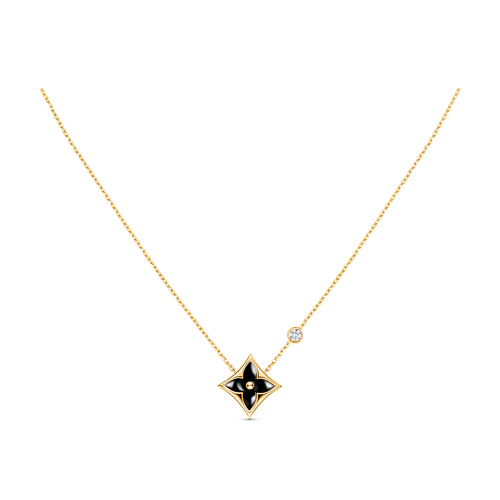 [Avelora]STAR BLACK MOP NECKLACE