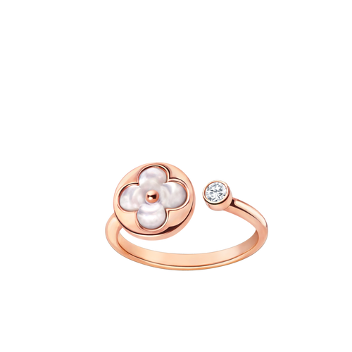 [Avelora]SUN 1 DIAMOND PINK MOP RING