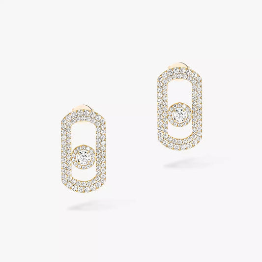 [Avelora]SO MOVE PAVÉ DIAMOND EARRINGS