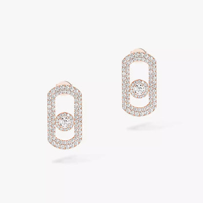 [Avelora]SO MOVE PAVÉ DIAMOND EARRINGS