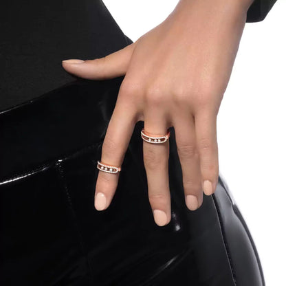 [Avelora]BABY MOVE PAVÉ DIAMOND RING